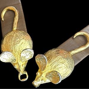 Vintage Mimi Di N 1972 Mice Buckle Belt
